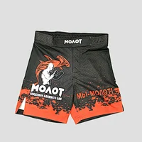 Polyester Custom Sublimation Thai Training Suit MMA Short Fight Kick Boxing Grappling Shorts MMA Gear Pants