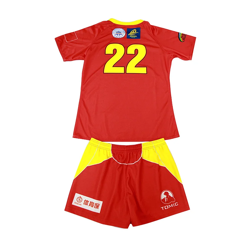 Sublimation Rugby Jerseys Sports Cheap Rugby Uniforms