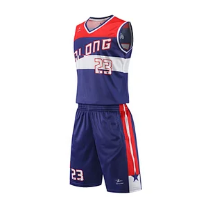 Custom Sublimated Basketball Jersey V Neck For Men&Youth