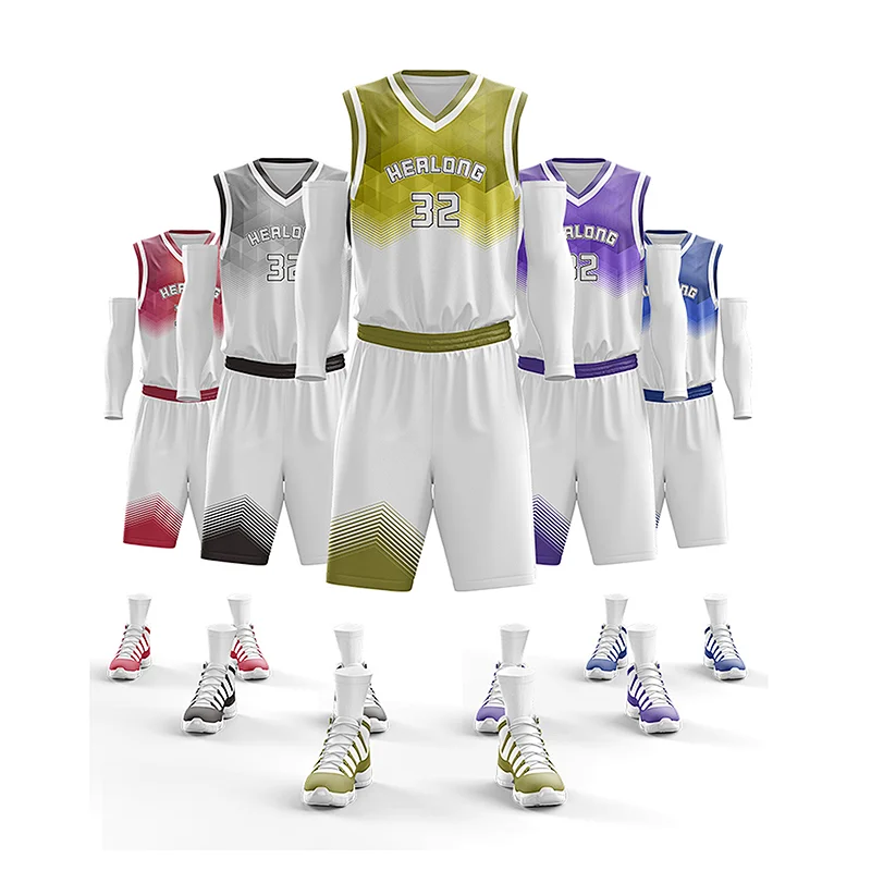 Made-in-China Basketball Jerseys Color Purple Berries Basketball Uniforms Jersey