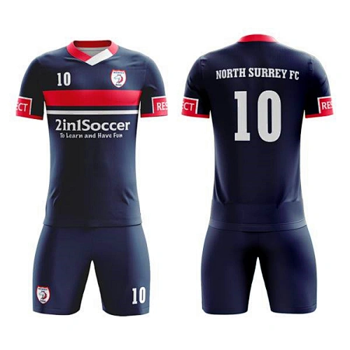 China Supplier 100% Polyester Cheap Custom Soccer Uniforms For Teams