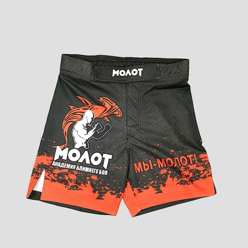 Healong Custom Sublimation Board Shorts Wholesale MMA Products Printed MMA Fight Shorts