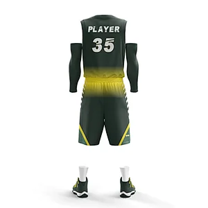 Youth college sport suit  basketball team jerseys cheap sublimated basketball jersey uniform