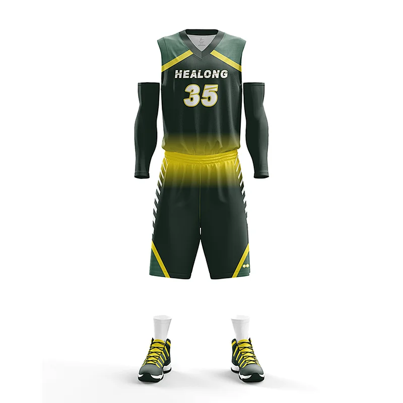 Youth college sport suit  basketball team jerseys cheap sublimated basketball jersey uniform