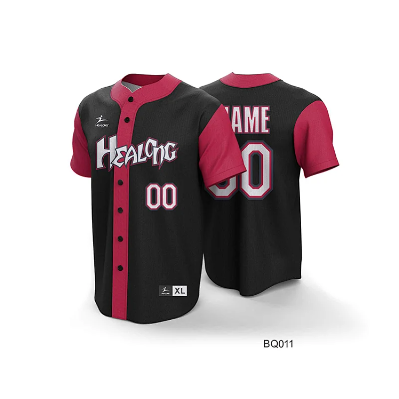 Good Price Fashion Hip Hop Baseball Jersey Colour Baseball Jersey