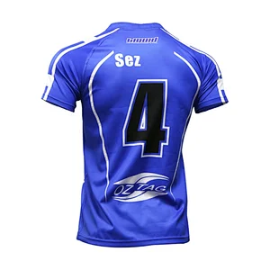 China Sublimated Print Cheap Wholesale Rugby Jerseys Men Sport Jersey Custom Rugby T Shirt