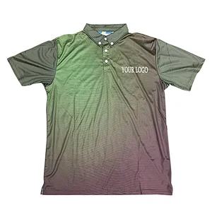 Custom Golf Men Polo Shirt Quick Dry Polo Shirt Wholesale