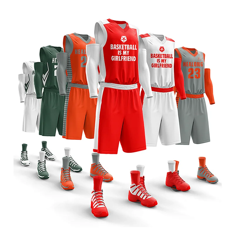 Made-in-China Basketball Jerseys Color Purple Berries Basketball Uniforms Jersey