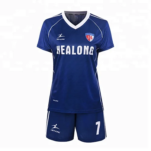 Sublimation Printing Soccer Jersey Design Women'S Soccer Uniform