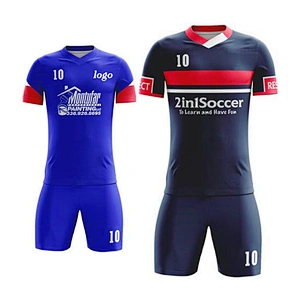 Sublimation Custom Cheap Men Uniform Set Jersey Soccer Uniform