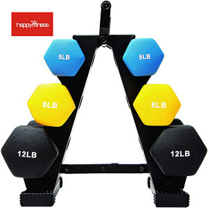 10kg chrome dumbbell set