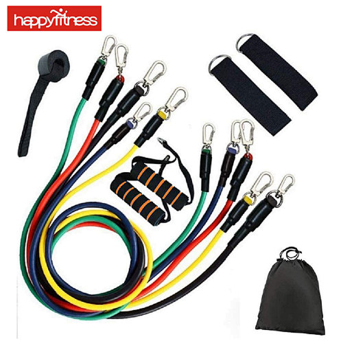12pcs resistance bands tube set