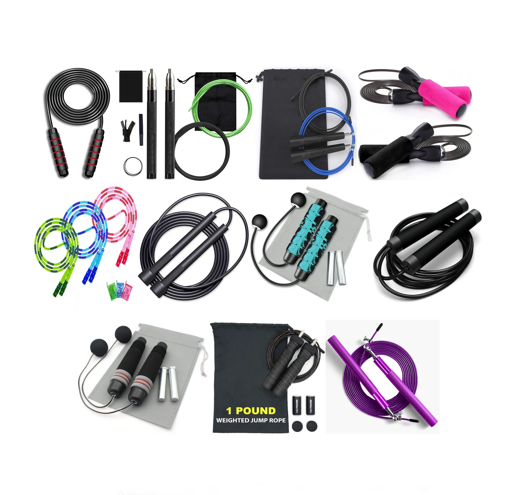fitness exercise jump rope