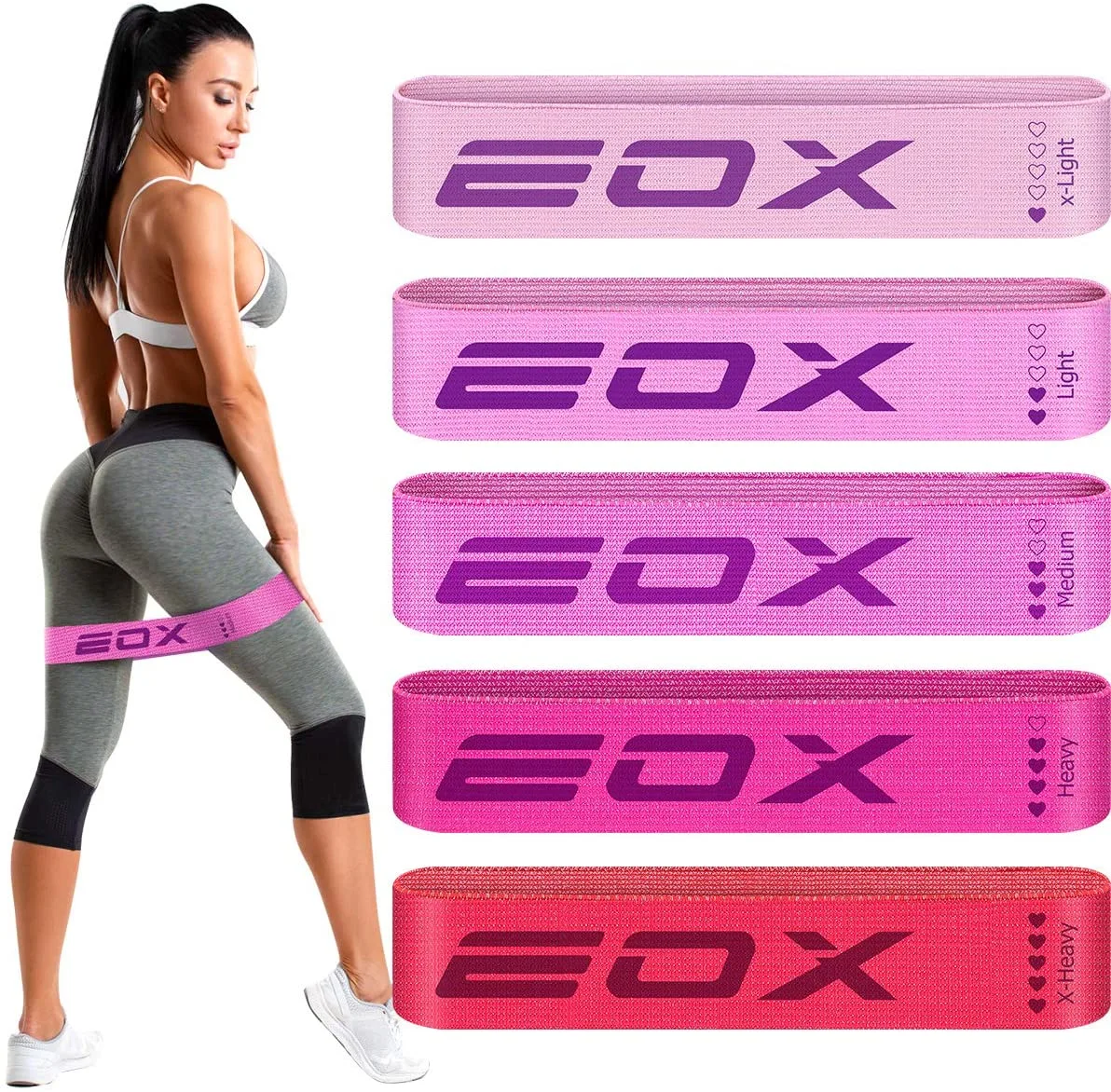 cotton booty resistance bands