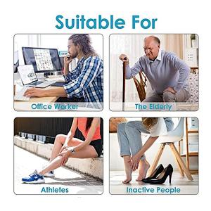 two section air wave leg massager