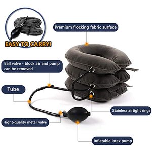 inflation neck traction pillow