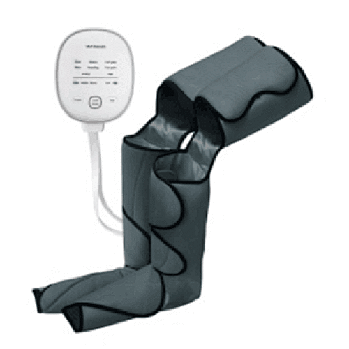 two section air wave leg massager