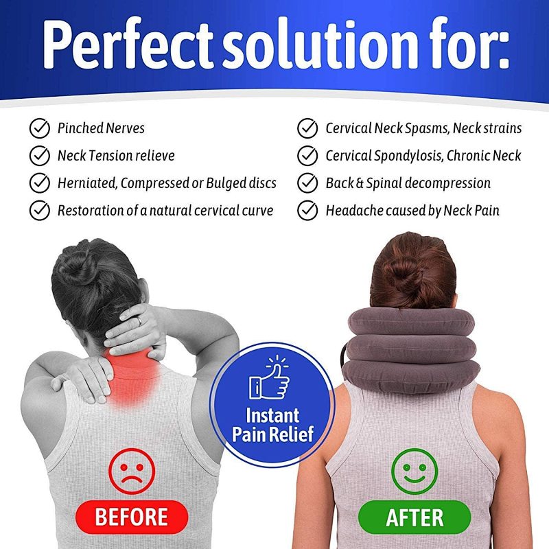 neck traction pillow