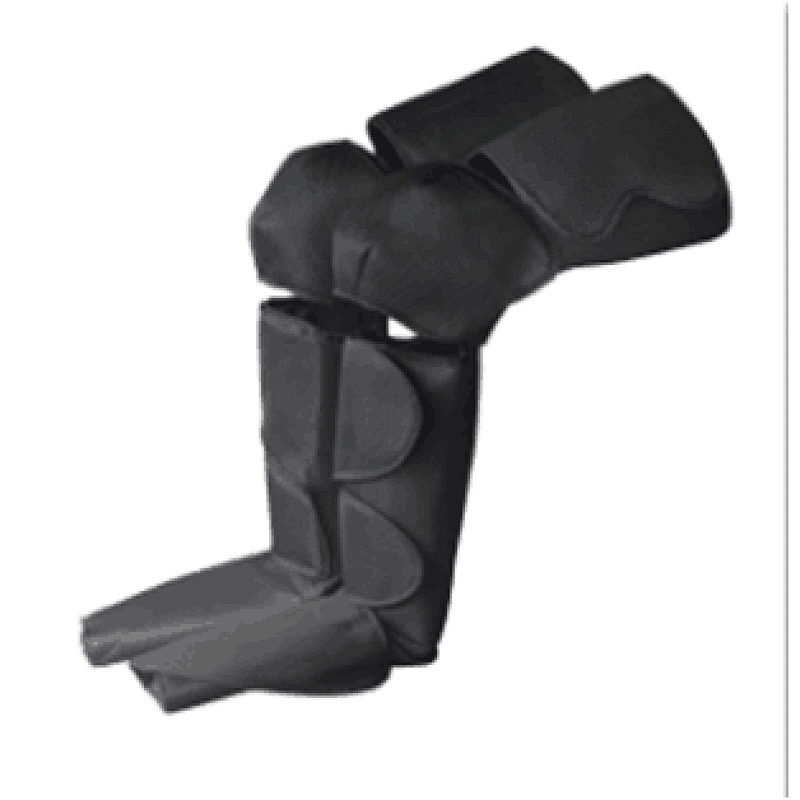 two section air wave leg massager