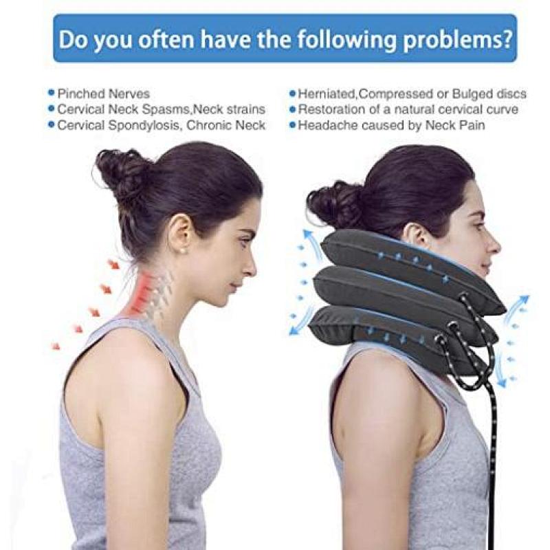 inflatable neck pillow