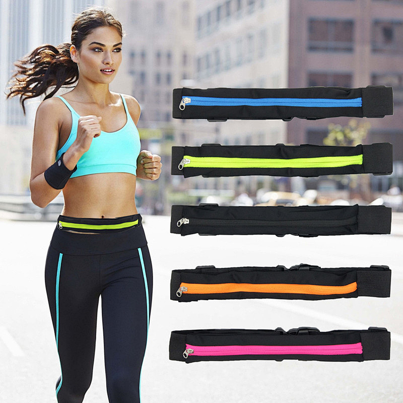 Newest soft fabric fitness running belt Manufacturer