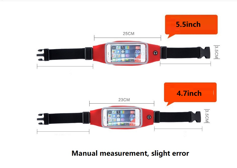 customized running belt