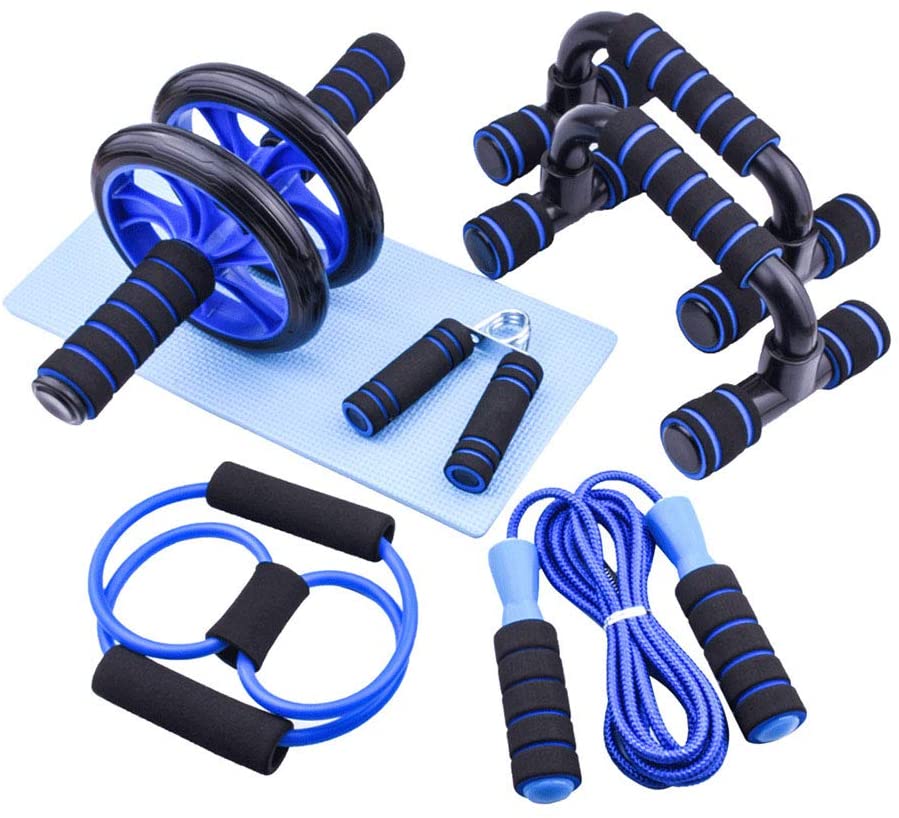 Ab wheel set