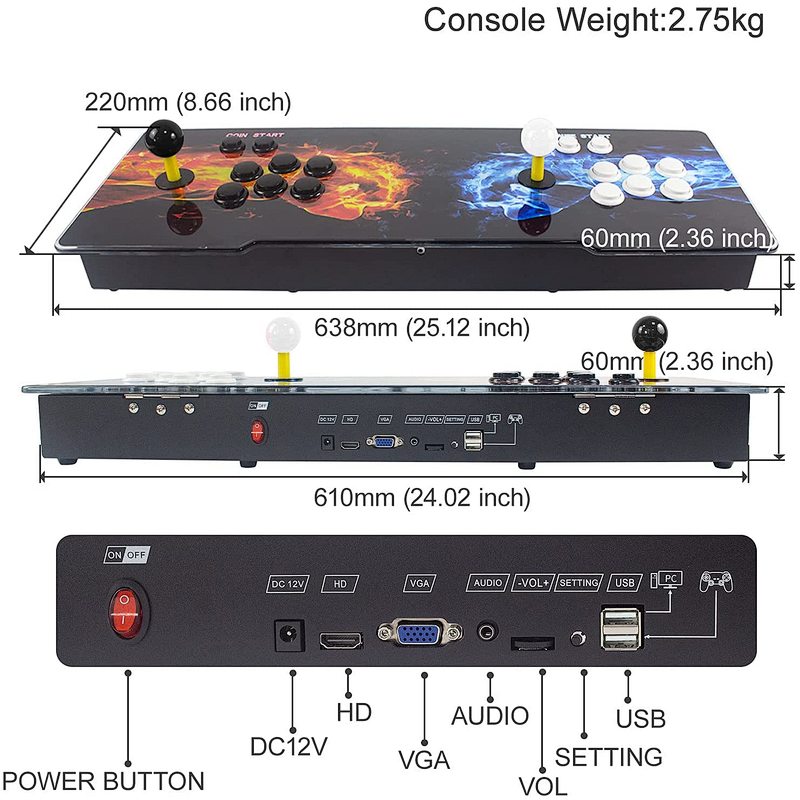 3D 8000 Gaming Console