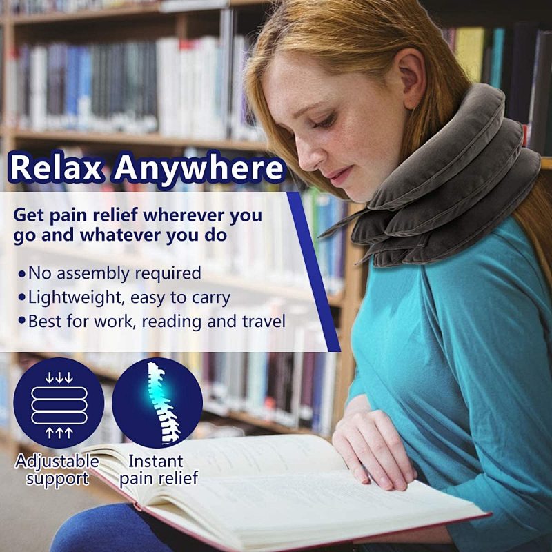 Neck Traction Device for Instant Neck Pain Relief