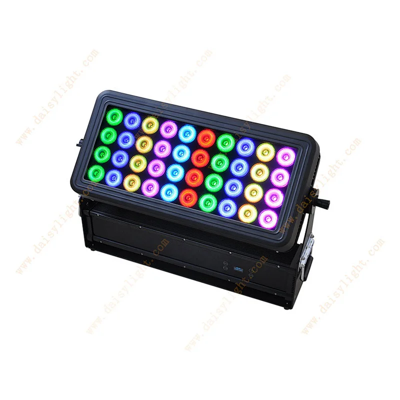 480W 40PCS*10W RGBW 4 in 1 LED City Color with pixel control