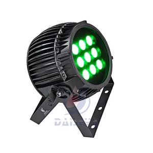 Wedding event light 9 8w rgbw wireless DMX battery powered led par light
