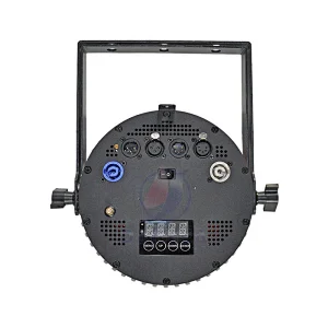 Outdoor rechargeable wireless par can light with flight case