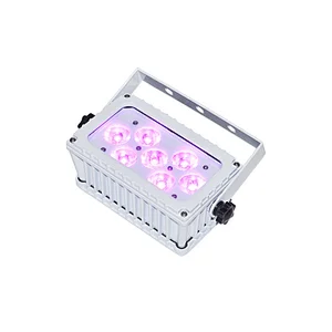 7x30W RGB 3 in 1 outdoor white housing washer LED Bar Light LED Wall Washer