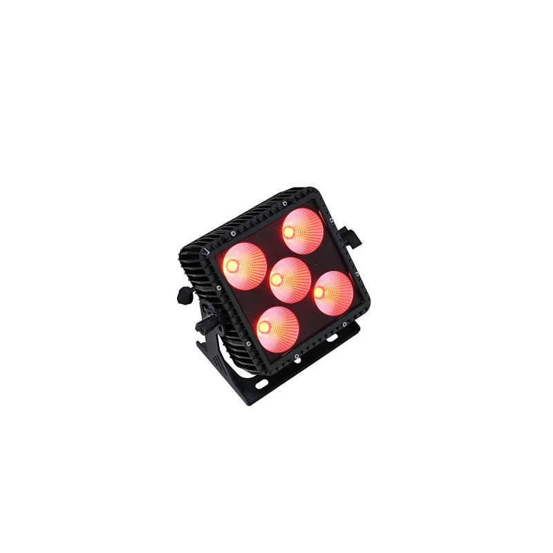 Waterproof IP65 COB LED Flat Par Stage Light DMX RGBWA
