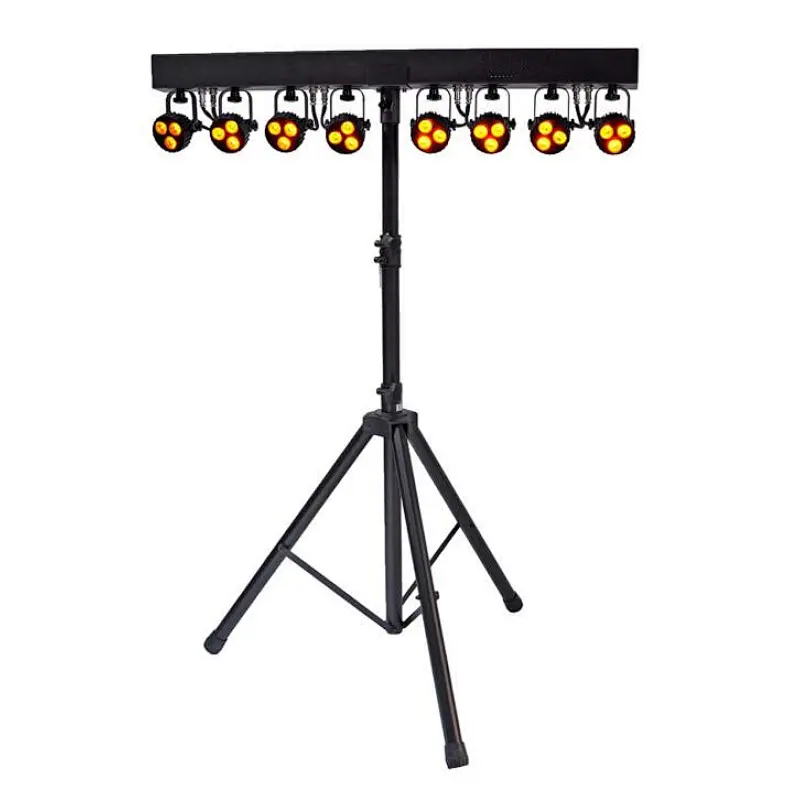 12W RGBAW UV DMX led wall washer light indoor Foot switch control lighting System