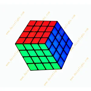 led cube plate lamp RGB 3in1 stage light for party disco