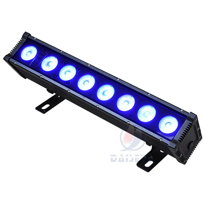 8*15W 4in1 IP65 RGBW Track Outdoor Waterproof LED Wall Washer Light Stage Light
