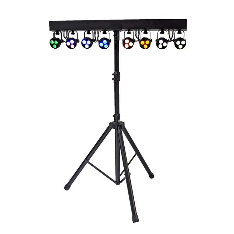 12W RGBAW UV DMX led wall washer light indoor Foot switch control lighting System