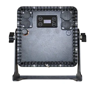 DMX512 Waterproof LED Flat Par Can StageLight RGBWA UV Lemon 7 IN 1 IP65