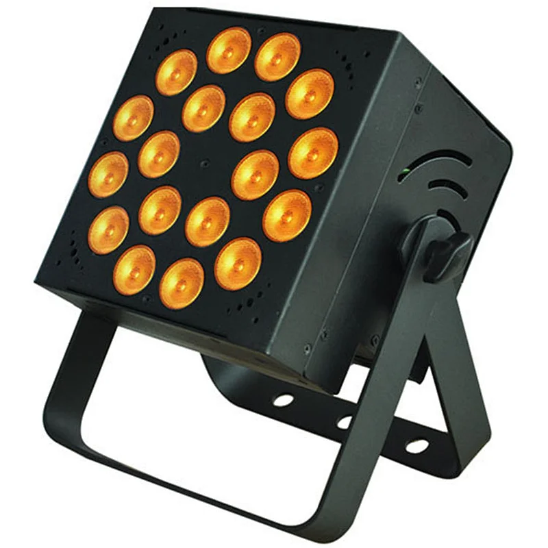 Hot selling 18*8W 4in1 IP20 DMX512 Indoor Disco Party Led Flat Par stage light