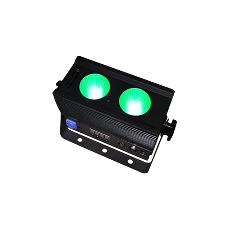 DMX 25wX2pcs LED flood wireless stage battery light wall washer light