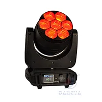 Standing 7*40w Led Dmx512 Bee Eyes Rgbw Laser Disco Party Dj Stage  Moving Head Light