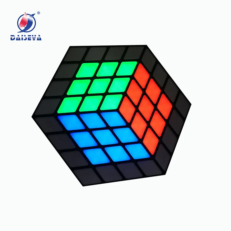 new product cube plate lamp RGB 3in1 stage light for party disco