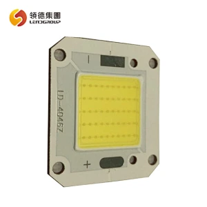 High power 140lm/w CIR 80 cob 50w led Bridgelux 45 mil white color 4000k 5000k 6000k