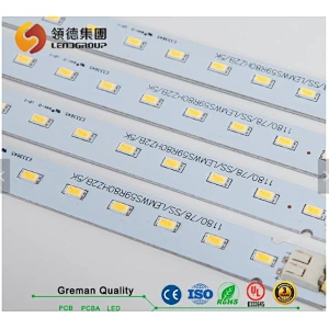 Aluminum PCB Vendor for t8 LED Tube Light PCB 4ft 1200mm 23W 24S5P 120pcs smd 2835