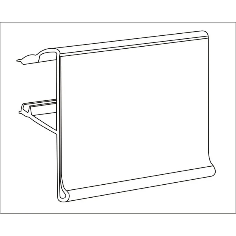 Customized shelf data strips