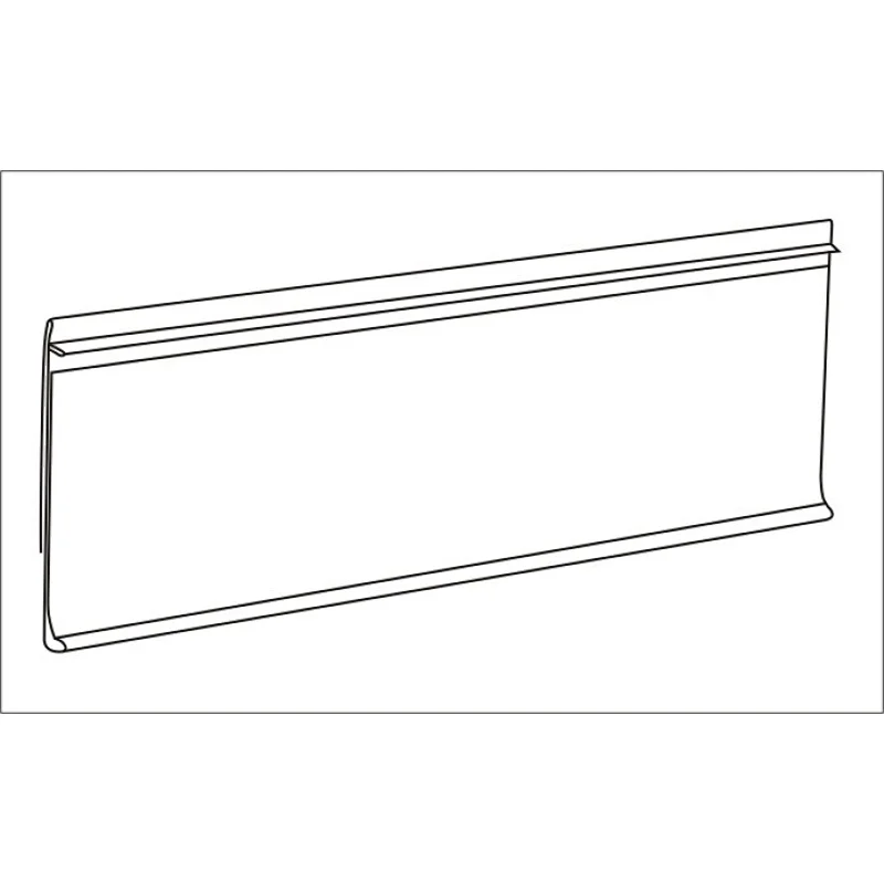 Supermarket used Flat Shelf Data Strips