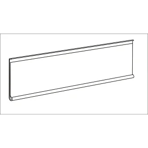 Extrusion Flat Shelf Data Strips