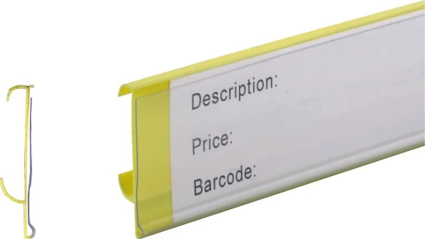 Refrigerator freezer label holder for wire shelf - Ningbo Tianjie