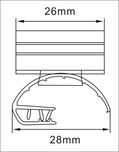 small sign holder clips